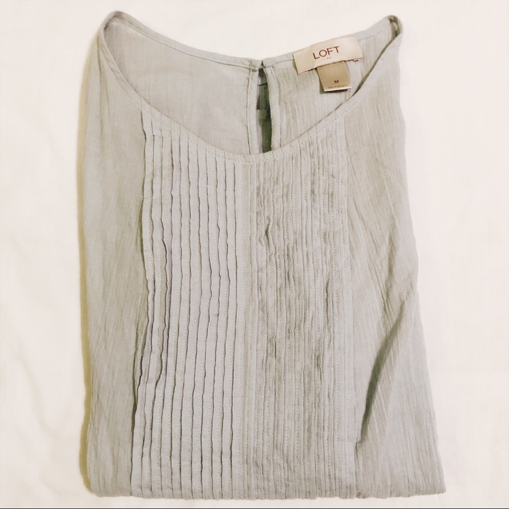Light Blue Loft Tank